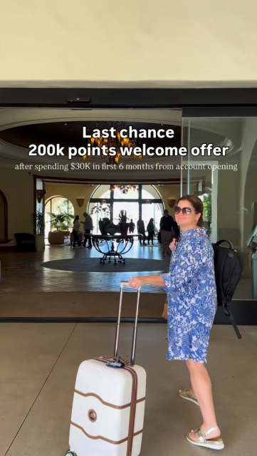 * this offer has ended *

ends Thursday, 1/22 at 9am est. - I’ll also send info on how to get HUGE value from these points!

🚨 Last Chance!
200K of these points is so insanely valuable - I grabbed it as soon as it was announced. 

🥳 It’s a good one!