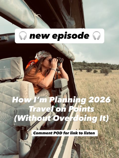 🥳 First Points & Miles Travel Chats podcast episode of 2026 just dropped

Haven’t listened yet? 
👉🏼 Comment POD 
And I’ll send you a link to listen.

🎧Chatting about 🎧
- Exactly what we have booked for 2026 and how we used points and free night certificates to book it
- How we are diversifying out hotel stays 
- How 2025 really shaped my thinking on “enough”

Have loved y’alls feedback on this episode! 
Thank you! 🥰

And if you loved it too, please leave a review on Spotify or Apple Podcasts 🫶🫶