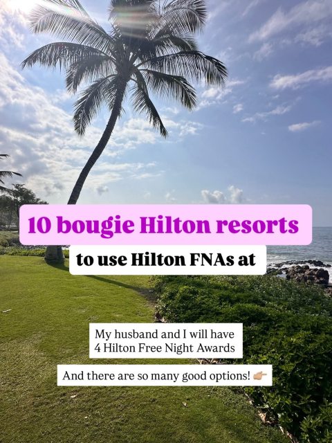 Elevated hotel offers end 4/15!!
Yep- Wednesday!!
These typically only happen once year 

That’s why my husband and I are both hopping on this opportunity 🥳

👉🏼 comment Hilton

I’ll send you info on how we earned these free night awards and how to get huge value from them

Where will you use your free night awards?! 👇🏼

*images via Hilton